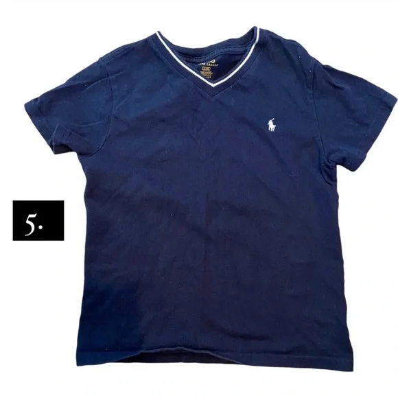 Boys T-shirt Bundle (11) Short Sleeve Shirts Mixed Brands Size S (6/7) - Picture 6 of 13